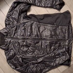 Mountain Hardwear Thermal Q Elite black lightweight synthetic jacket medium EUC